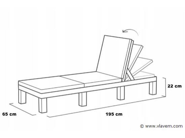 Ligzetel - afbeelding 6 van  6