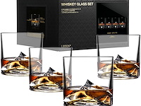 Liiton everest whiskyglazen, 4-delig - afbeelding 1 van  3