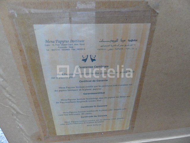 Lijst met gecertificeerd papyrus - afbeelding 4 van  5