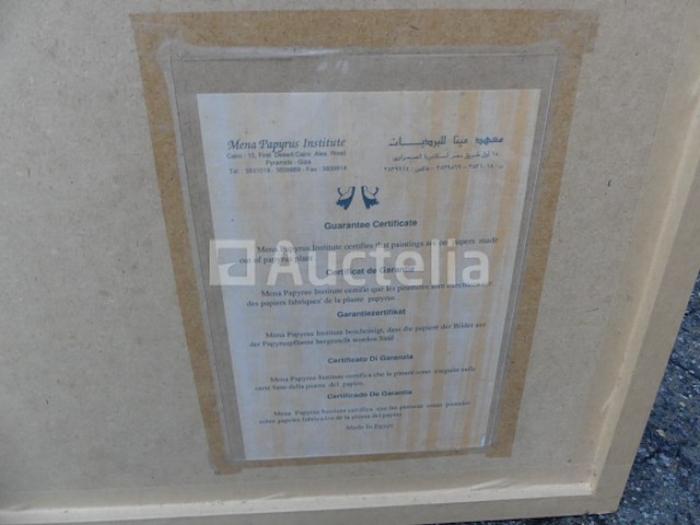 Lijst met gecertificeerd papyrus - afbeelding 3 van  3