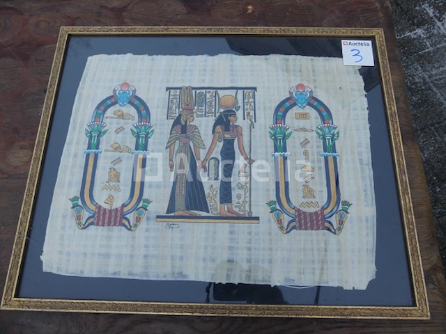 Lijst met gecertificeerd papyrus - afbeelding 1 van  3