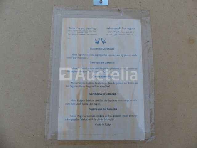 Lijst met gecertificeerd papyrus - afbeelding 2 van  3