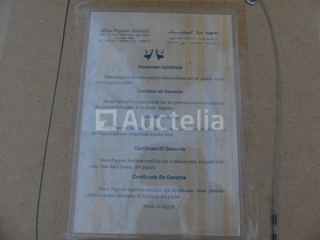 Lijst met gecertificeerd papyrus - afbeelding 3 van  3