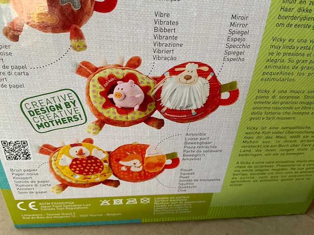 Lilliputiens de ontdekkingskoe vicky doos kinderspeelgoed (5x) - afbeelding 4 van  6