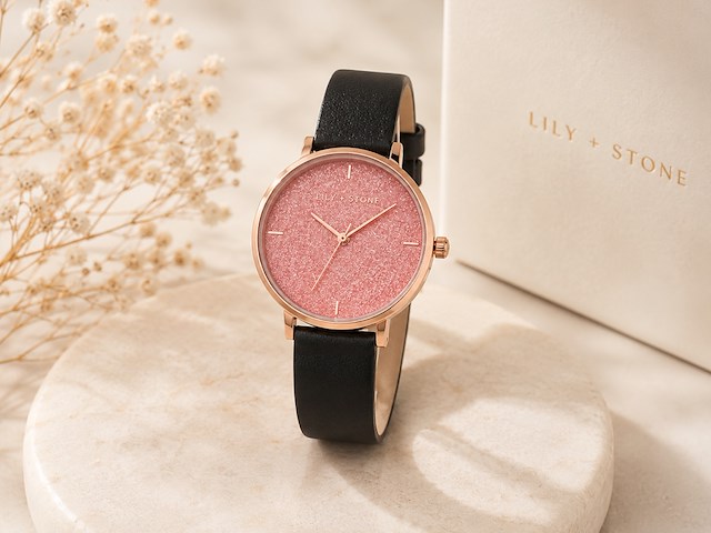 Lily & stone dameshorloge - sparkling rosé (x24) - afbeelding 1 van  2