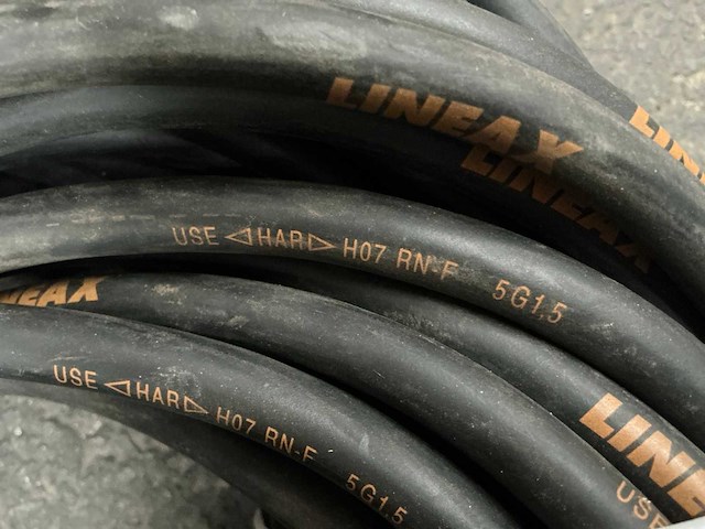 Limax 5g1,5 rol rubber kabel (2x) - afbeelding 4 van  4