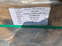 Lime ash colonial honed&sand natuursteen tuintegels ca. 31,28m2 - afbeelding 4 van  4