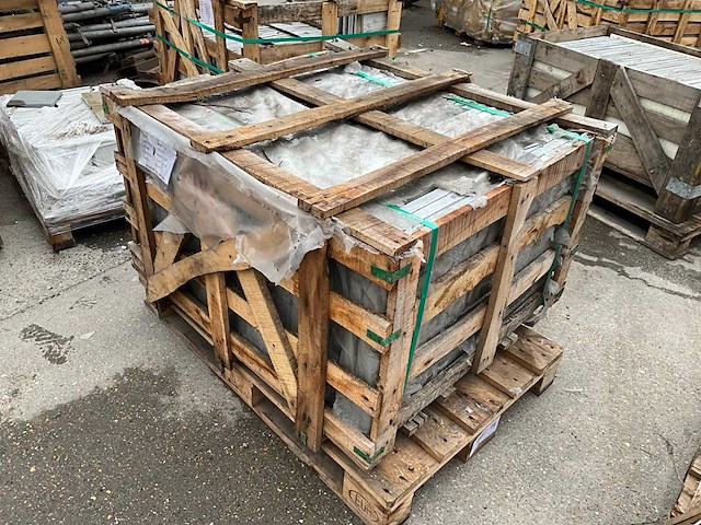 Lime ash natuursteen tuintegels ca. 14,52m2 - afbeelding 4 van  4