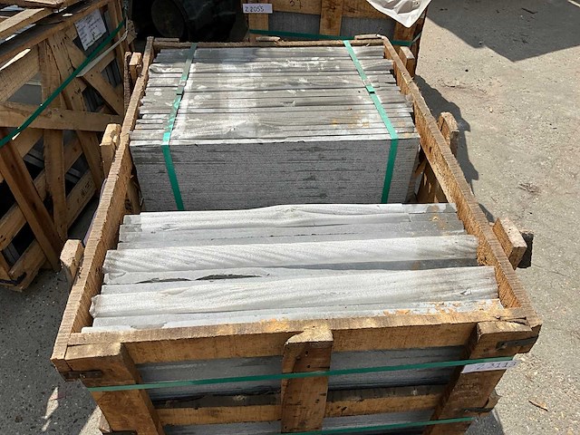Lime ash natuursteen tuintegels ca.31,50m2 - afbeelding 6 van  9