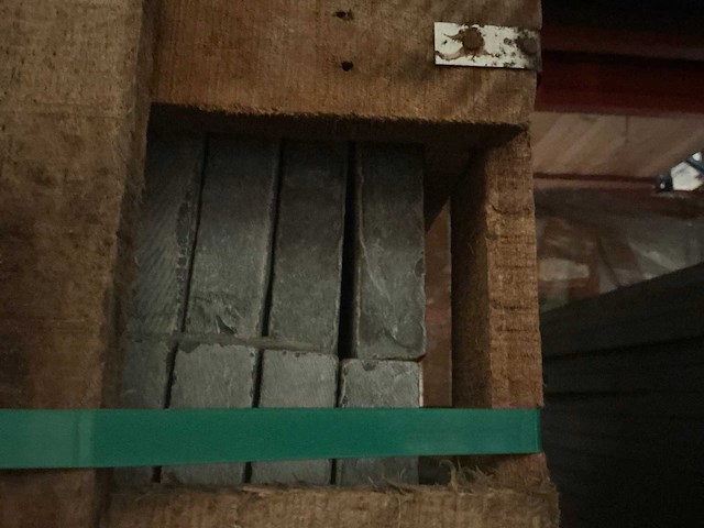 Lime ash partij natuursteen tegels getrommeld - afbeelding 4 van  7