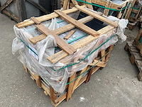 Lime black honed 400 natuursteen tuintegels ca.9m2 - afbeelding 2 van  3