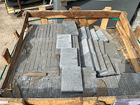 Lime black natuursteen tuintegels - afbeelding 2 van  6