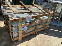 Lime grey honed 32 m2 natuurstenen tegels - afbeelding 1 van  3