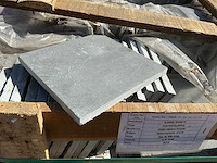 Lime grey honed 32 m2 natuurstenen tegels - afbeelding 1 van  2