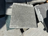 Lime grey natuurstenen tegels ca 27 m 2 - afbeelding 2 van  5