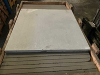 Lime h gezandstraald partij natuursteen tegels (44x) - afbeelding 1 van  3