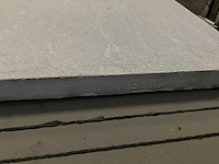 Lime h gezandstraald partij natuursteen tegels (44x) - afbeelding 2 van  3