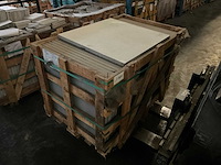 Lime h gezandstraald partij natuursteen tegels (44x) - afbeelding 3 van  3