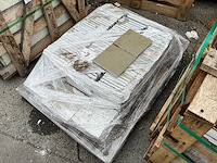 Lime yellow honed natuursteen tuintegel ca. 69m2 - afbeelding 3 van  4