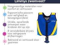 Limmys premium reddingsvest voor kinderen - afbeelding 4 van  4