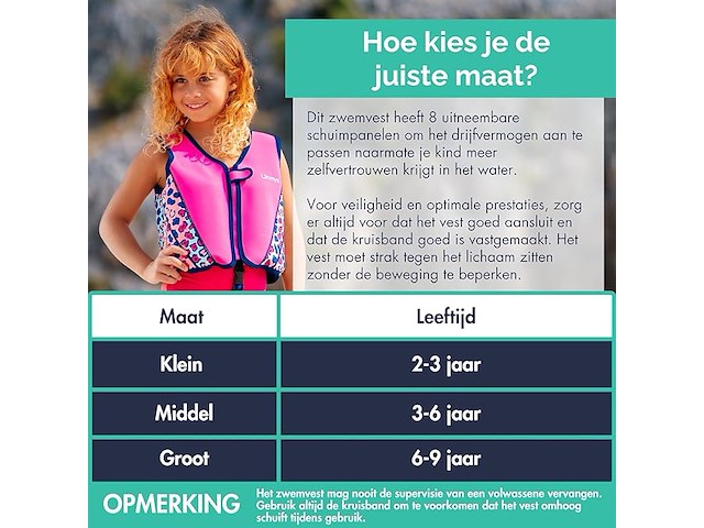 Limmys premium zwemvest (large) - afbeelding 5 van  5