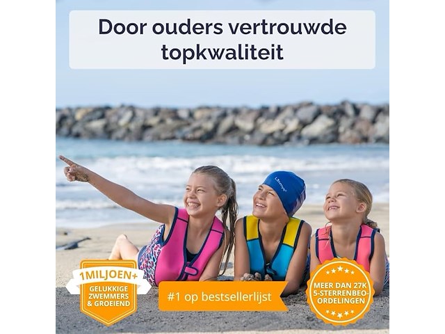Limmys premium zwemvest (medium) - afbeelding 4 van  5