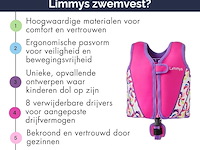 Limmys premium zwemvest voor kinderen (m) - afbeelding 4 van  4