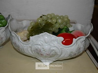 Limoges 2 deco kommen met sier fruit - afbeelding 2 van  4