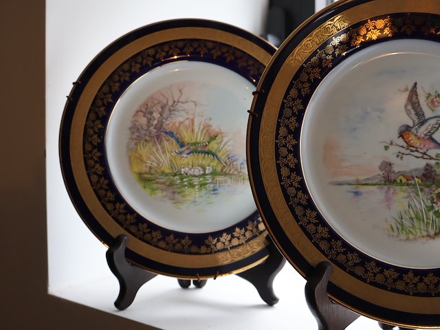 Limoges decoratief bord (x4) - afbeelding 5 van  7