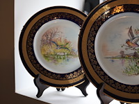 Limoges decoratief bord (x4) - afbeelding 5 van  7