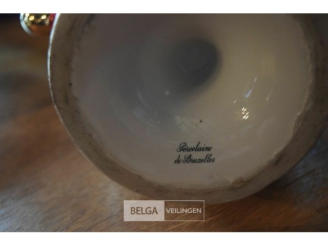 Limoges porseleinen vaas - afbeelding 3 van  3