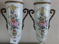 Limoges set vazen hoogte 62cm - afbeelding 1 van  7