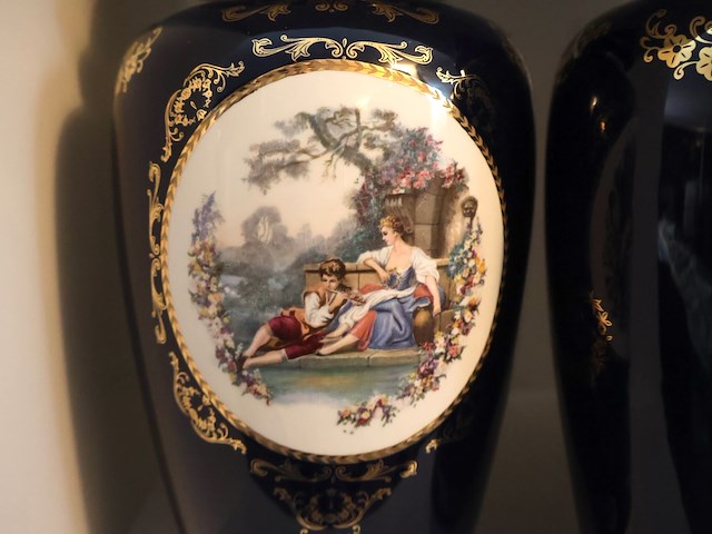 Limoges vaas - afbeelding 4 van  6