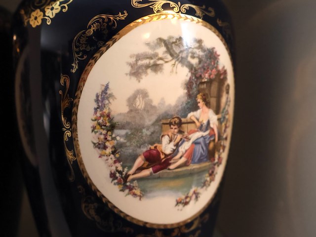 Limoges vaas - afbeelding 5 van  6