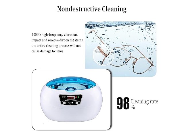 Linbeauti ultrasoon reinigingsapparaat - afbeelding 3 van  5