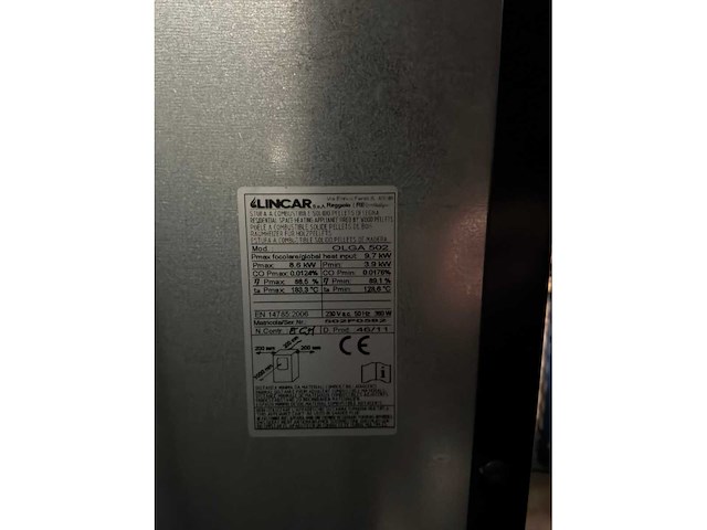 Lincar olga 502 pelletkachel - afbeelding 3 van  3