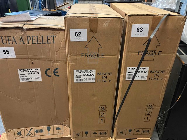 Lincar olga 502 x pelletkachel - afbeelding 1 van  3