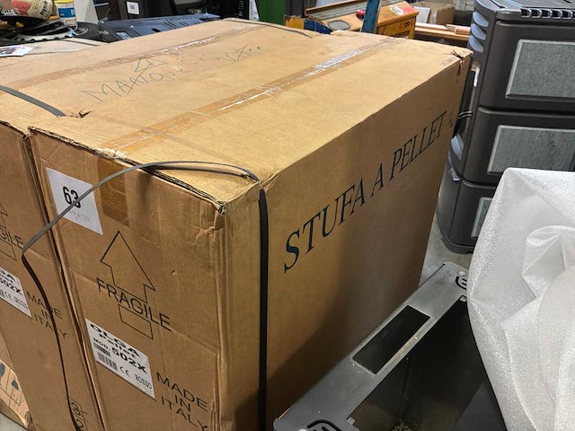 Lincar olga 502 x pelletkachel - afbeelding 2 van  5