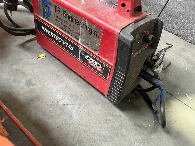 Lincoln electric invertec v145 elektrode lasapparaat - afbeelding 2 van  3
