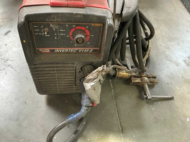 Lincoln electric invertec v145 elektrode lasapparaat - afbeelding 4 van  5