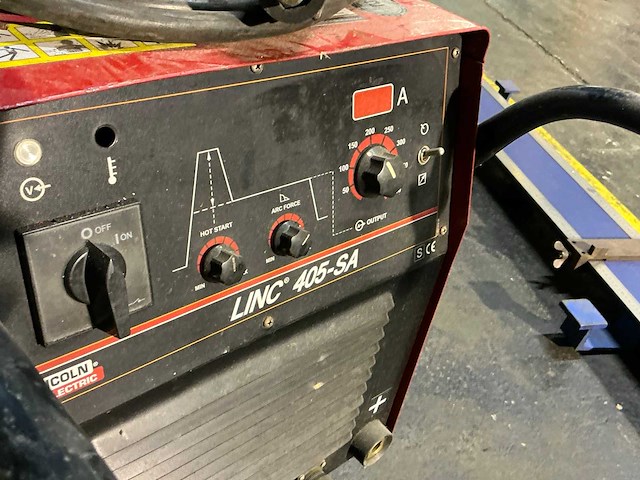 Lincoln electric linc 405-sa elektrode lasapparaat - afbeelding 5 van  7