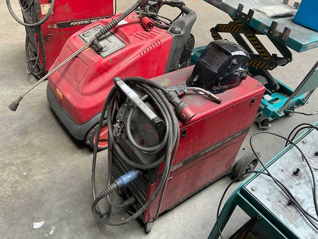 Lincoln electric powertec 420c pro mig lasapparaat - afbeelding 3 van  10
