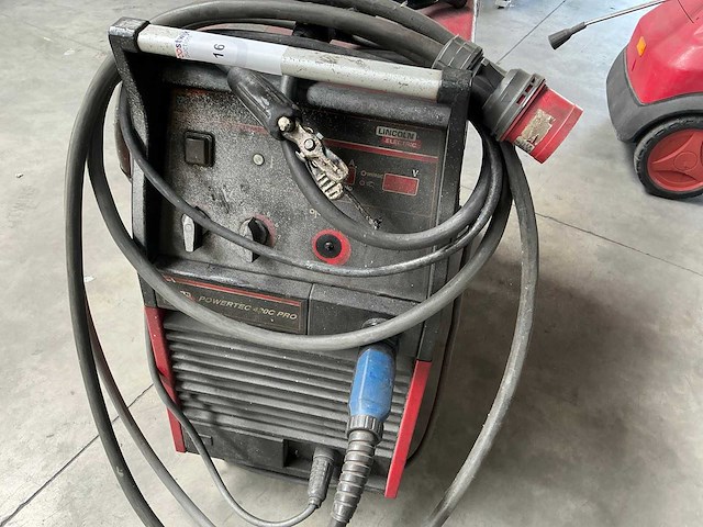 Lincoln electric powertec 420c pro mig lasapparaat - afbeelding 6 van  9
