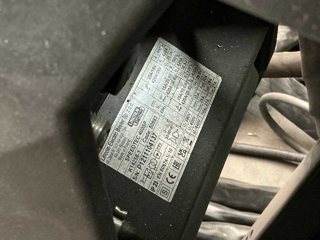 Lincoln electric speedtec 400sp mig lasapparaat - afbeelding 8 van  8