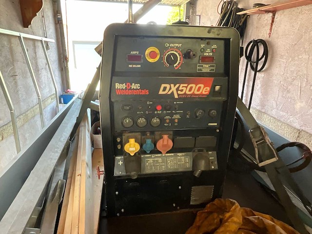 Lincoln electric/red-d-arc dx500e diesel lasmachine diverse lasmachines - afbeelding 2 van  8