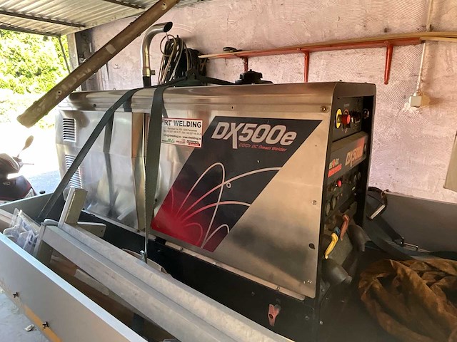 Lincoln electric/red-d-arc dx500e diesel lasmachine diverse lasmachines - afbeelding 1 van  4