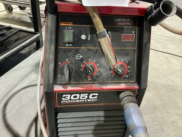 Lincoln powertec 305c lasapparaat - afbeelding 3 van  5