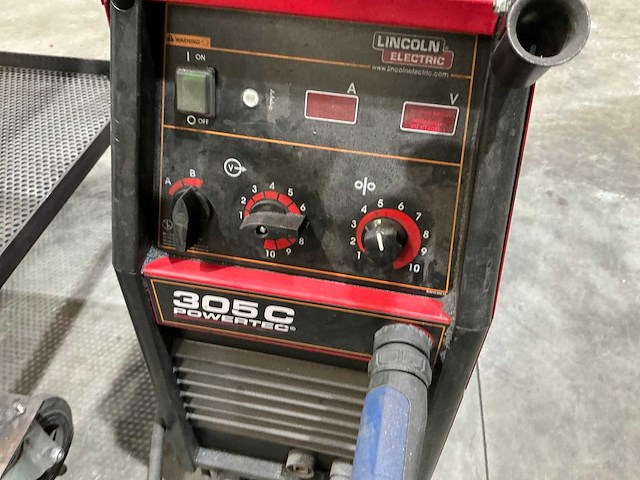 Lincoln powertec 305c lasapparaat - afbeelding 1 van  1