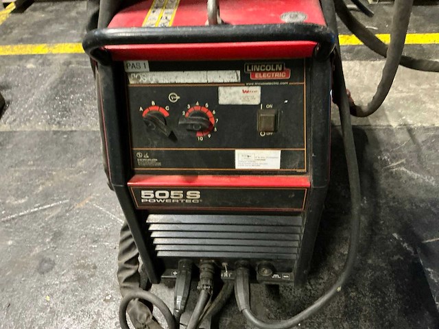 Lincoln powertec 505s lasapparaat - afbeelding 4 van  6