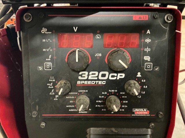 Lincoln speedtec 320cp lasapparaat - afbeelding 2 van  7